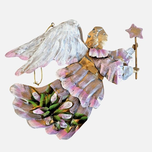 Instant Vintage Christmas Angel Ornament Collection Holiday Decor Bundle - Picture 2 of 14